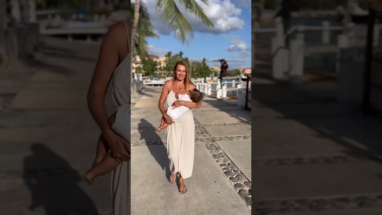 Как кормят грудью в общественных местах в Мексике и в России. #гв #грудноевскармливание #мексика