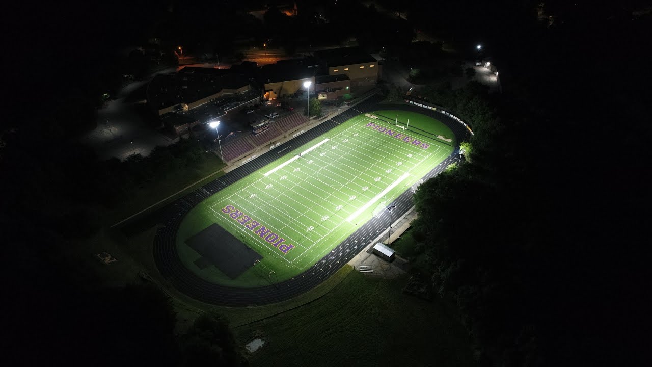 Nebraska City High School Football Field LED Upgrade YouTube