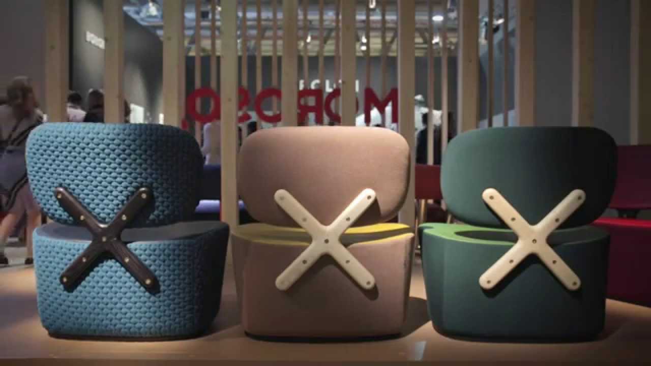 Richard Hutten's X-Chair for Moroso is "actually quite complex"