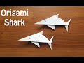 Как сделать оригами Акулу | Акула рыба из бумаги пошагово для начинающих