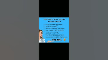 what is a guest post? || free guest post site || #guestpostservices #guestpost #linkedin #blogpost