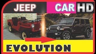 JEEP Car Evolution 1943 - 2018