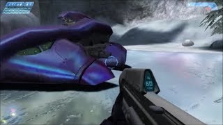 Halo 1 - Driving The Wraith As An Elite (REVISITED) screenshot 2