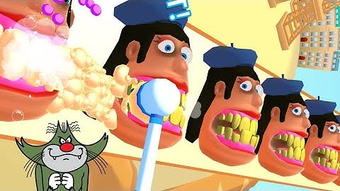 NOOB vs PRO vs HACKER vs God | Teeth Runner | With Oggy And Jack | Noob Gaming |#rockindiangamer