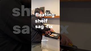 A Quick Fix #floatingshelves #interiordesign #design #woodworking #diy #furnituremaker