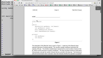 CSUSB CSE 201 2015-10-26