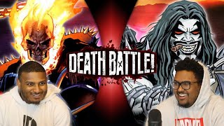 Ghost Rider VS Lobo (Marvel VS DC) | DEATH BATTLE! | Reaction