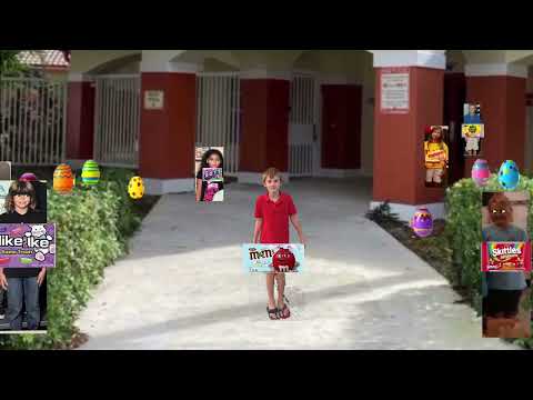 Deerfield Beach Elementary School Logo (Easter Edition)