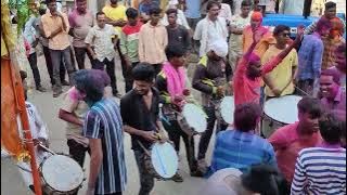 Barik gondi dhemsa by shivgarjana ralegaon visarjan 2022  main line yavatmal devi athavdi bazar