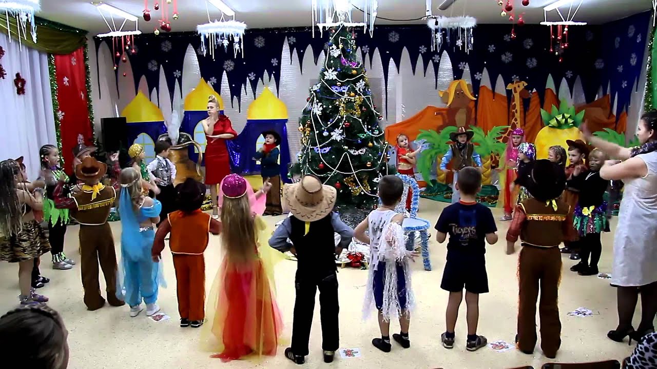 Новогодний утренник 2012 Новосибирск ES-Video.ru