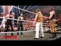 The undertaker and demon kane reemerge to unleash hell upon the wyatt family raw november 9 2015