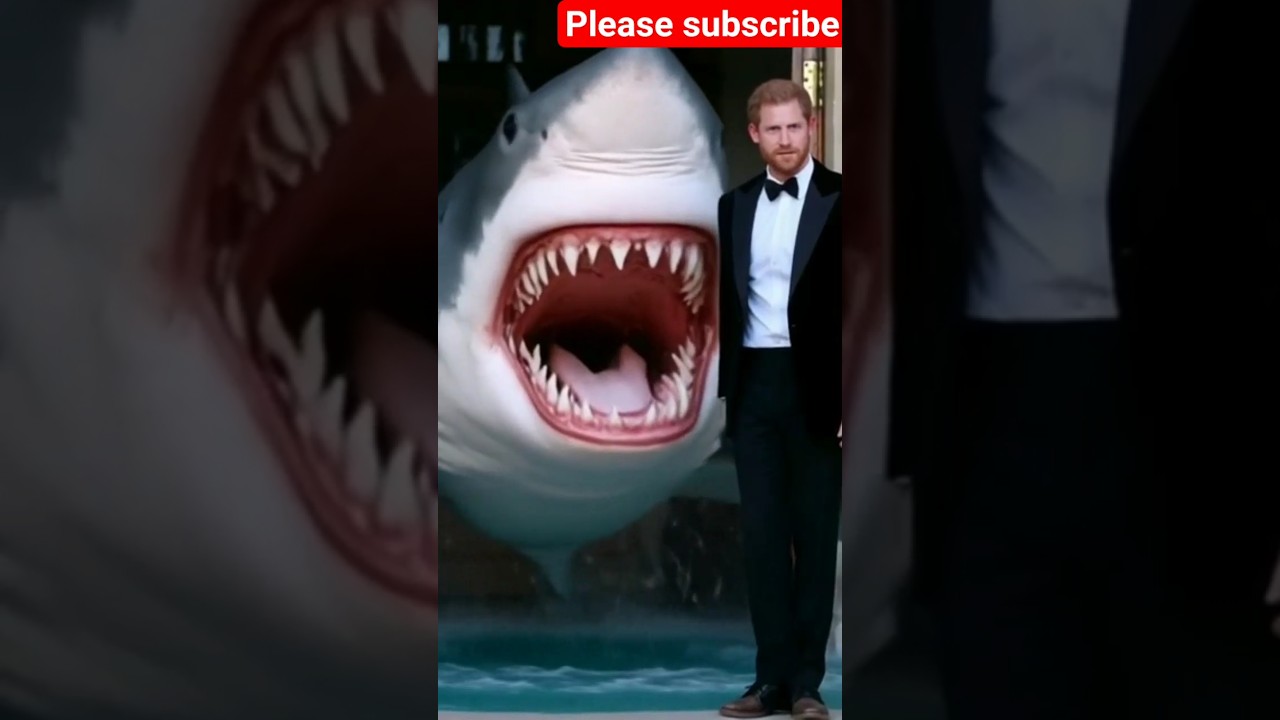 Watch the magic perform here, the fish swallow Meghan and prince William was shock🤣