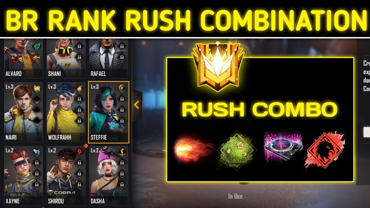 BEST CHARACTER COMBINATION FOR BR RANK, BR RANK BEST CHARACTER COMBINATION