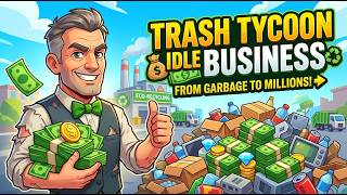 From GARBAGE to BILLIONAIRE! | Trash Tycoon Idle Business