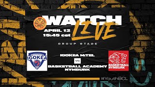 Igokea m:tel v Basketball Academy NYMBURK |Full Basketball Game