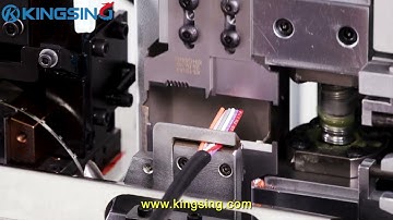 High-precision Multi-core Wire Stripping and Crimping Machine