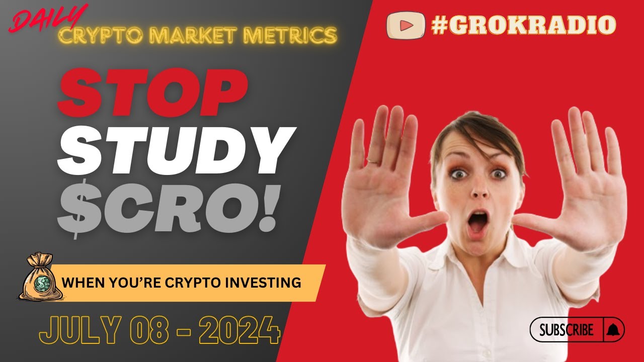 Daily CRO Coin Price Analysis. Be INFORMED and WIN! (07-08-24)