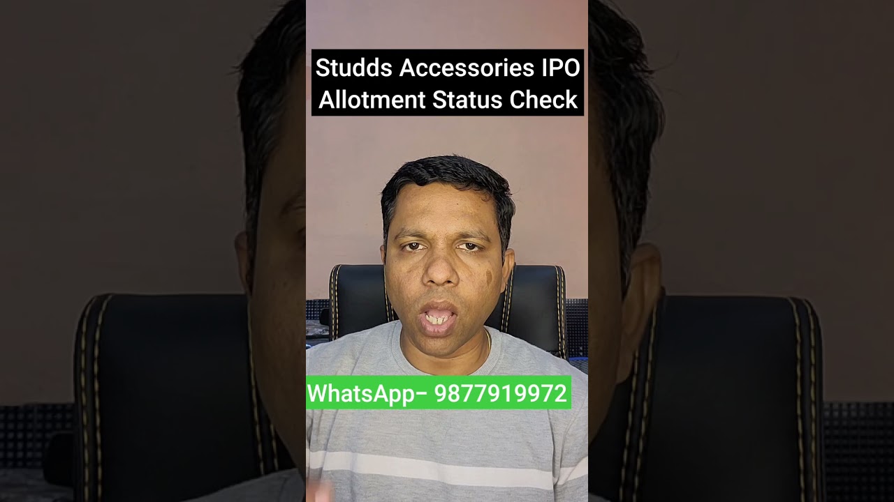 Studds Accessories IPO Allotment Status Check