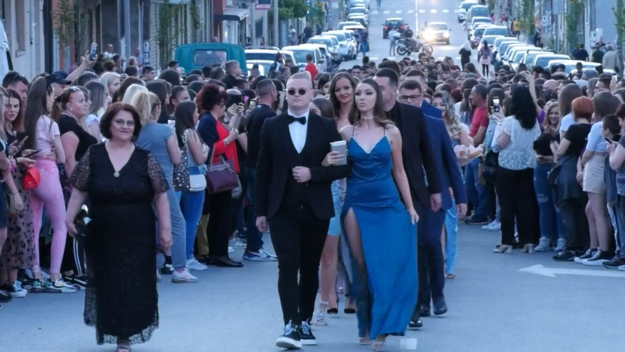 Događaj za pamćenje - matursko veče vranjskih gimnazijalaca 30 05 2022