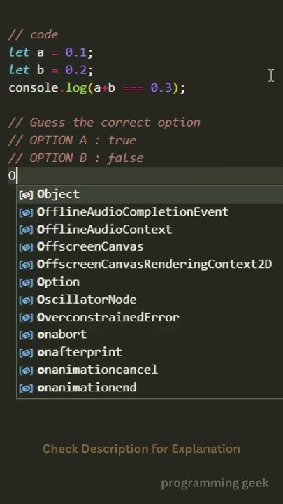 Javascript Quiz: How Well Do You Know floating-point in JS #programming ...