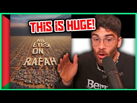 Thumbnail for What does 'All Eyes On Rafah' mean? | Hasanabi Reacts
