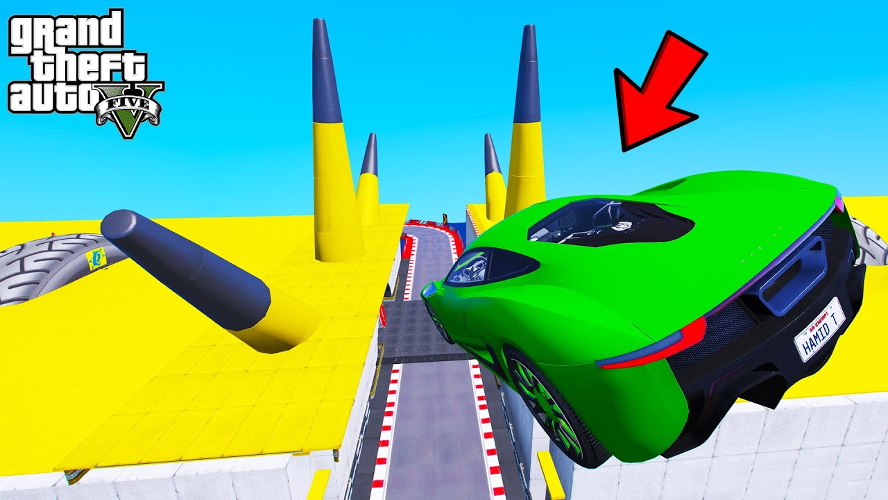 FRANKLIN TRIED MULTIPLE CONE TRACK PARKOUR RAMP CHALLENGE IN GTA 5 | SHINCHAN and CHOP FRANKLIN TRIED MULTIPLE CONE TRACK PARKOUR RAMP CHALLENGE IN GTA 5 | SHINCHAN and CHOP