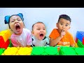 Boong candy family play hide and seek with mom in lego fun activitiesdtl