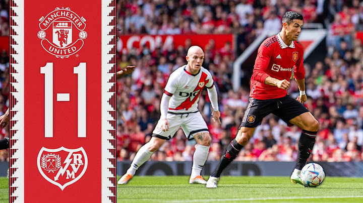 Old Trafford Welcomes United Home! 🏟️ | Man Utd 1-1 Rayo Vallecano