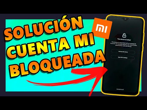 ¡SOLUCIÓN! Alternativa ✅ DESACTIVAR Cuenta Mi Bloqueada En XIAOMI REDMI 7 ?