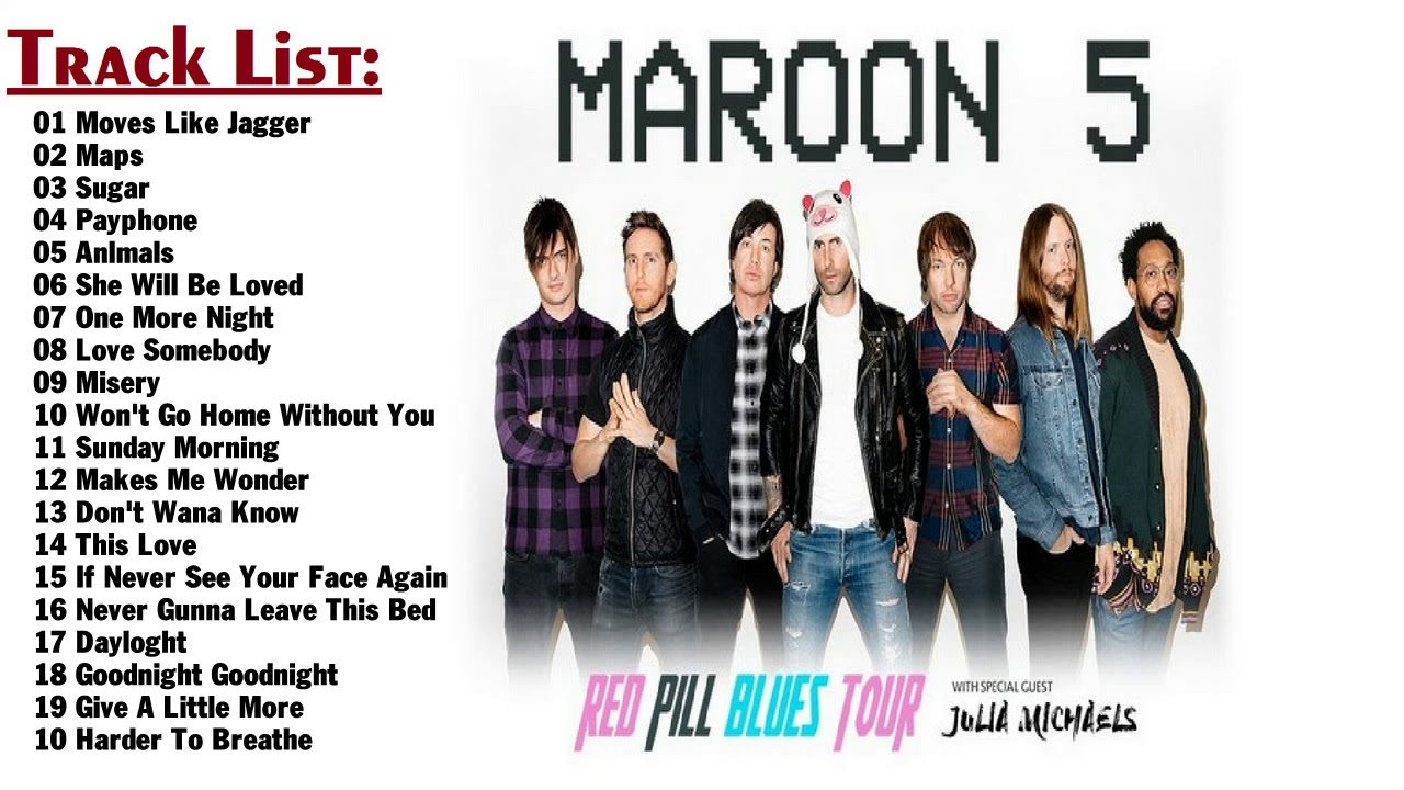 Maroon 5 La Mejor Cancion Maroon 5 All Album Youtube