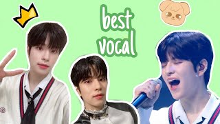 seungmin live vocals compilation