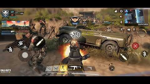 Call Of Duty Mobile Gameplay: 10 vs 10 match in Shipment Map