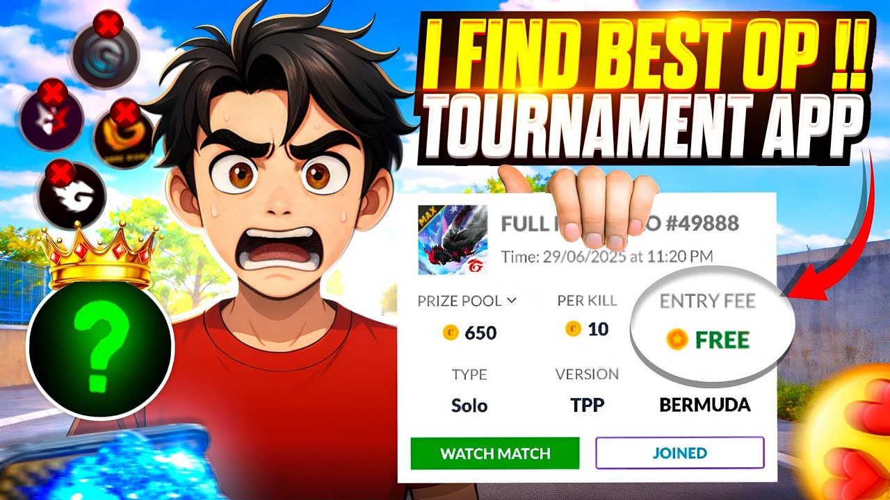 I FIND BEST TOURNAMENT APP🔥 | 1 YEAR + TRUST ✅ | MOST TRUSTED APP EVER 😍
