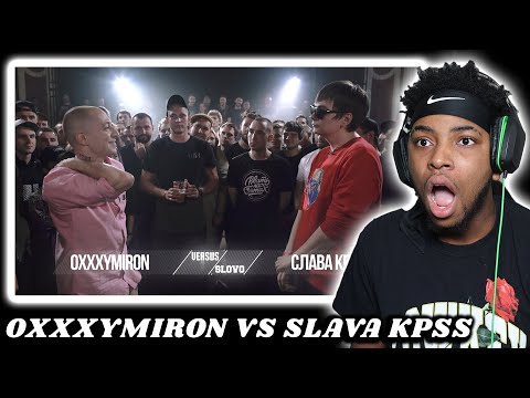 FIRST TIME REACTING TO VERSUS X #SLOVOSPB: Oxxxymiron VS Слава КПСС || HE FINALLY FOUND HIS MATCH 😱😱
