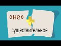 Правописание &quot;НЕ&quot; с существительными. Видеоурок. Русский язык