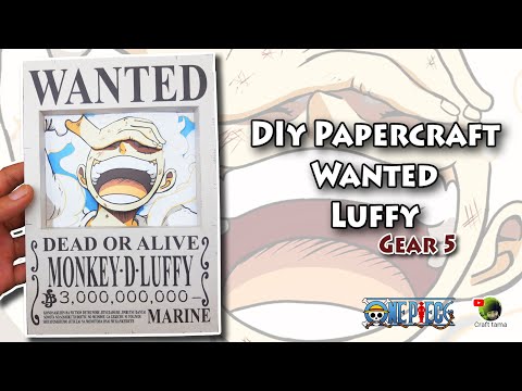 One Piece Wanted Poster - Luffy Gear 5