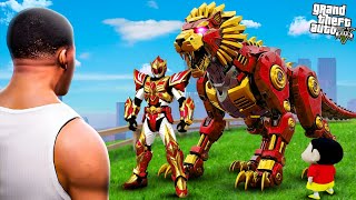 Franklin Found ULTIMATE POWER RANGER SUIT and ZORD in GTA 5
