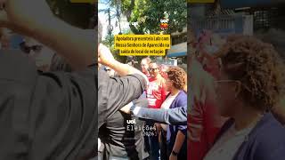 Lula recebe Nossa Senhora de Aparecida de apoiadora