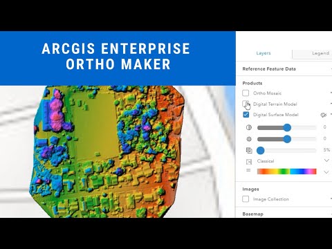 ArcGIS Enterprise Orthomaker App