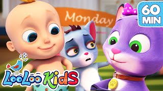 johny and seven days learning songs for kids loolookids