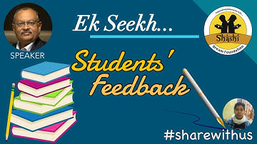 Students’ Feedback 69 | Career Counselling Sessions | SDF