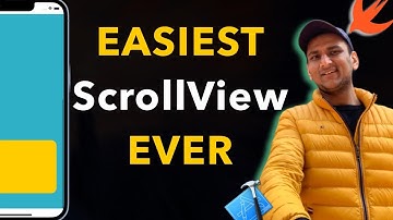 Easiest UIScrollView EVER 2022 (Xcode 13.3 & Swift 5.6)