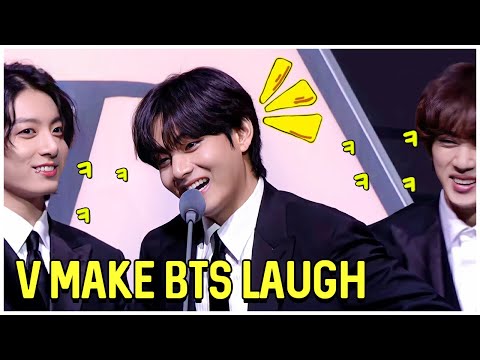 Taehyung BTS'i Zahmetsizce Çok Güldürebiliyor