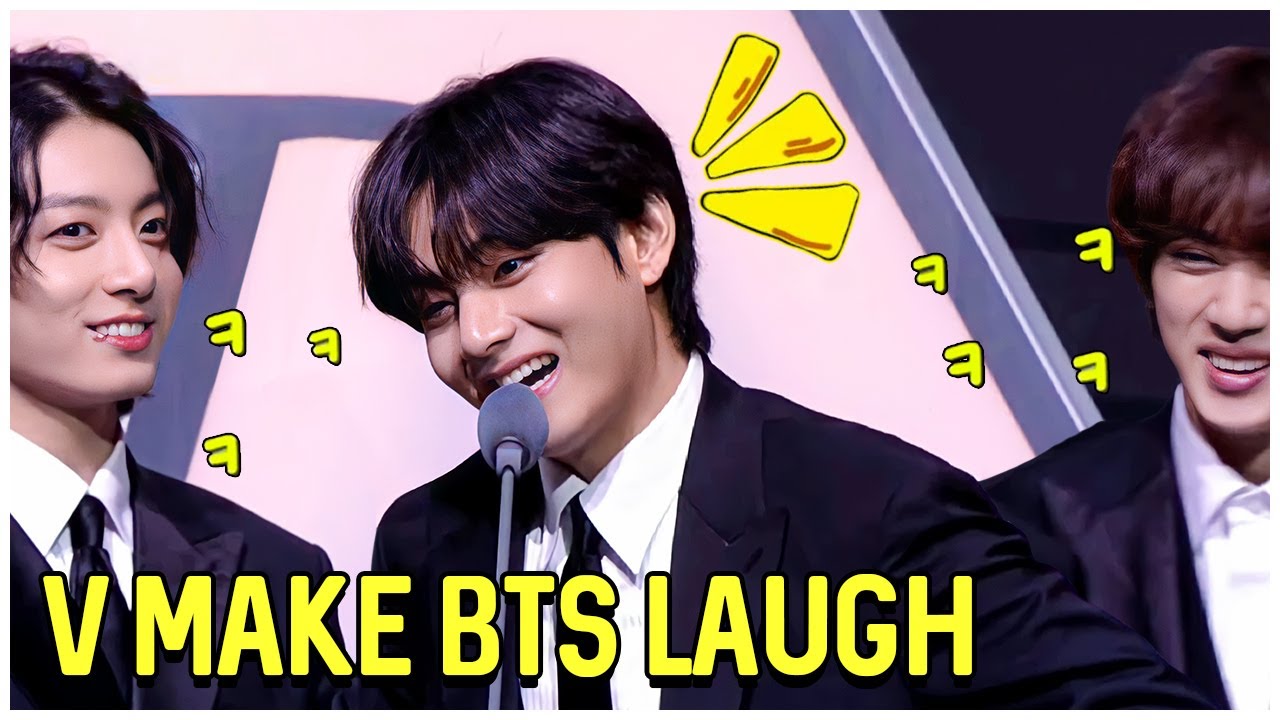 Taehyung peut sans effort faire rire BTS si fort