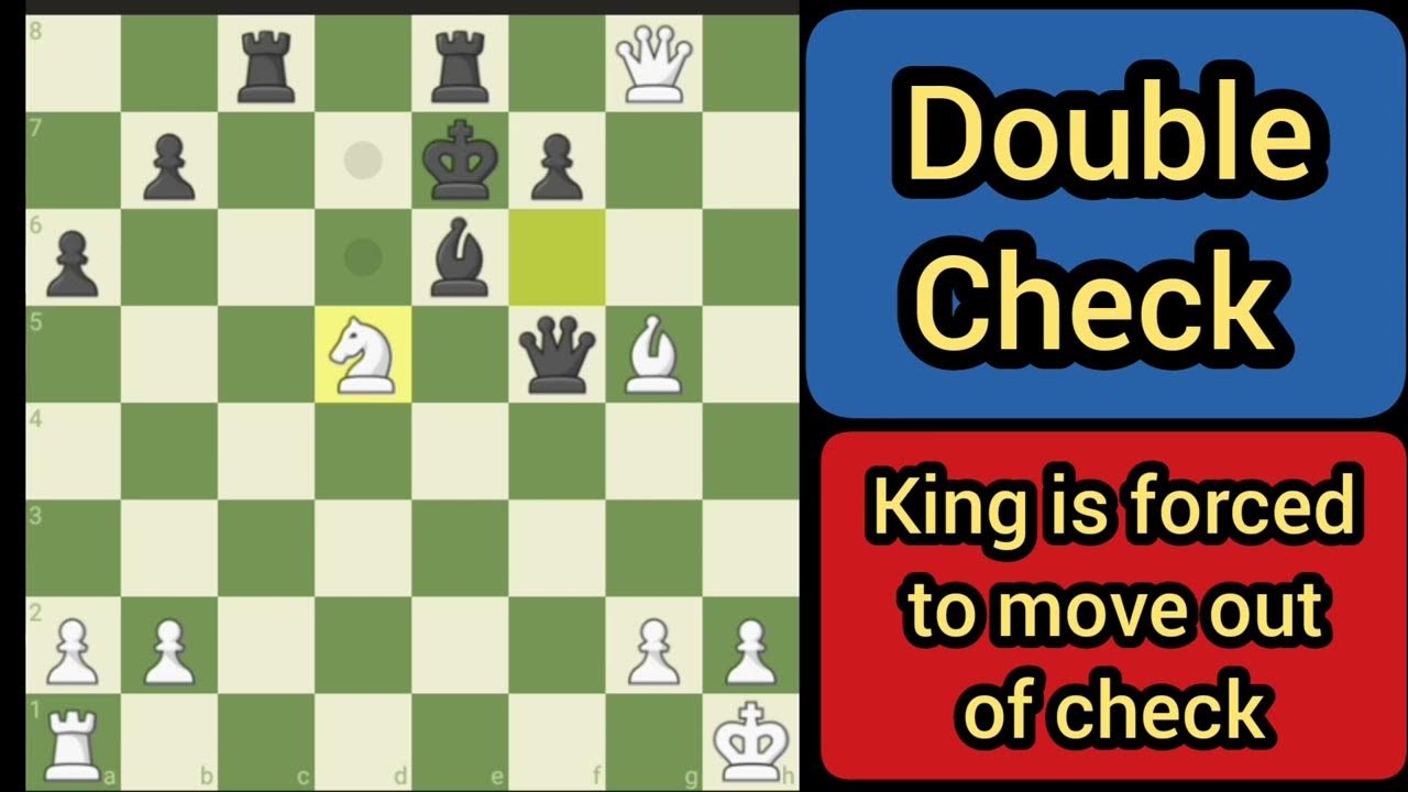 Chess 101: What Is Double Check? Learn How to Perform and Respond