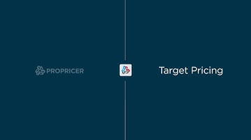 ProPricer Features: Target Pricing