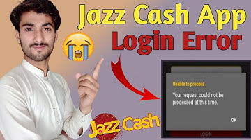 Jazz Cash App Login Failed| Jazz Cash Login Error Solved 100%| Jazz Cash App