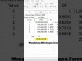 Menghitung IRR Dengan Menggunakan Formula Excel. Follow TikTok @tutor.fajri