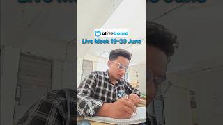 Oliveboard Live mock 19-21 Jun🔥 #ssccglmock #oliveboardlivemock #ssccgl2026 #ssccgl #sscmock #sscghl
