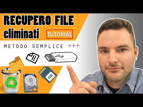 RECUPERA FILE cancellati dal PC, chiavetta USB o scheda SD, software recuva tutorial
